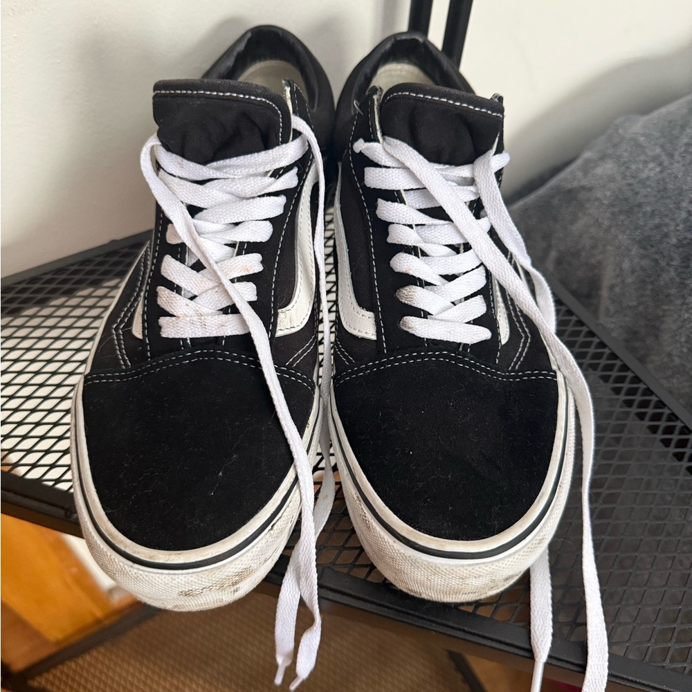 Classic Black and White Vans